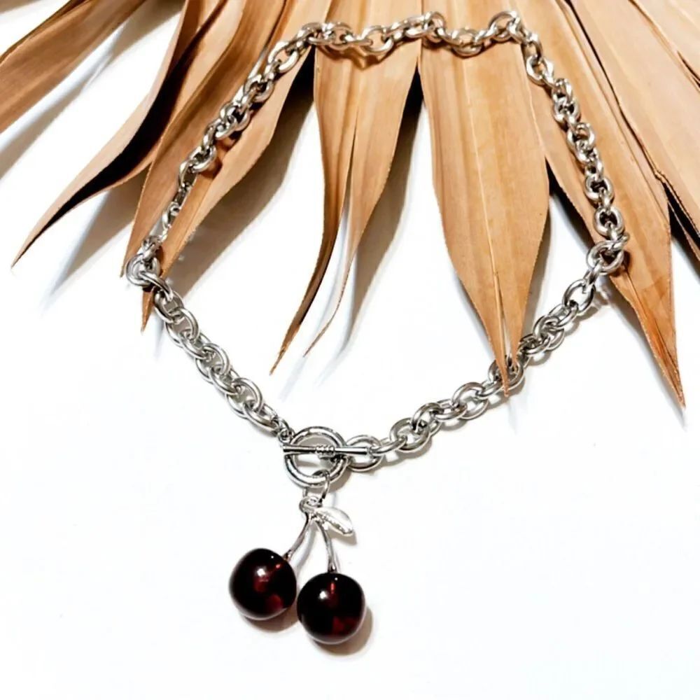 Cherry necklace #1039